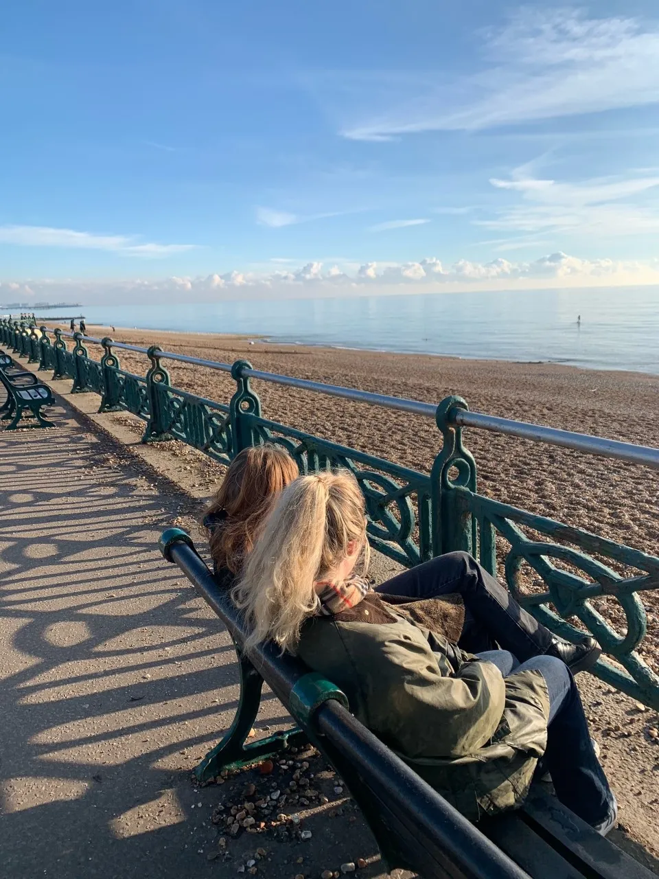 Brighton seaside view, popular destination for Loxdale student mindful walks