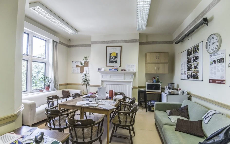 Teacher staff room at Loxdale English Centre Brighton - professional teaching environment