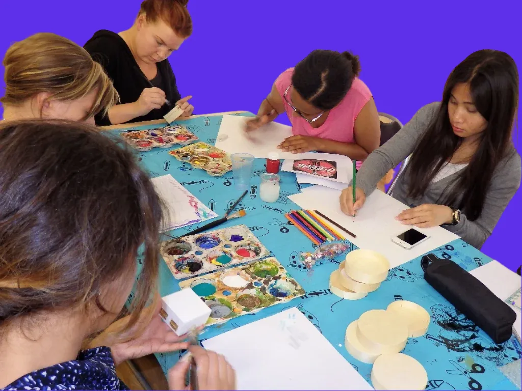 Art and craft activity at Loxdale