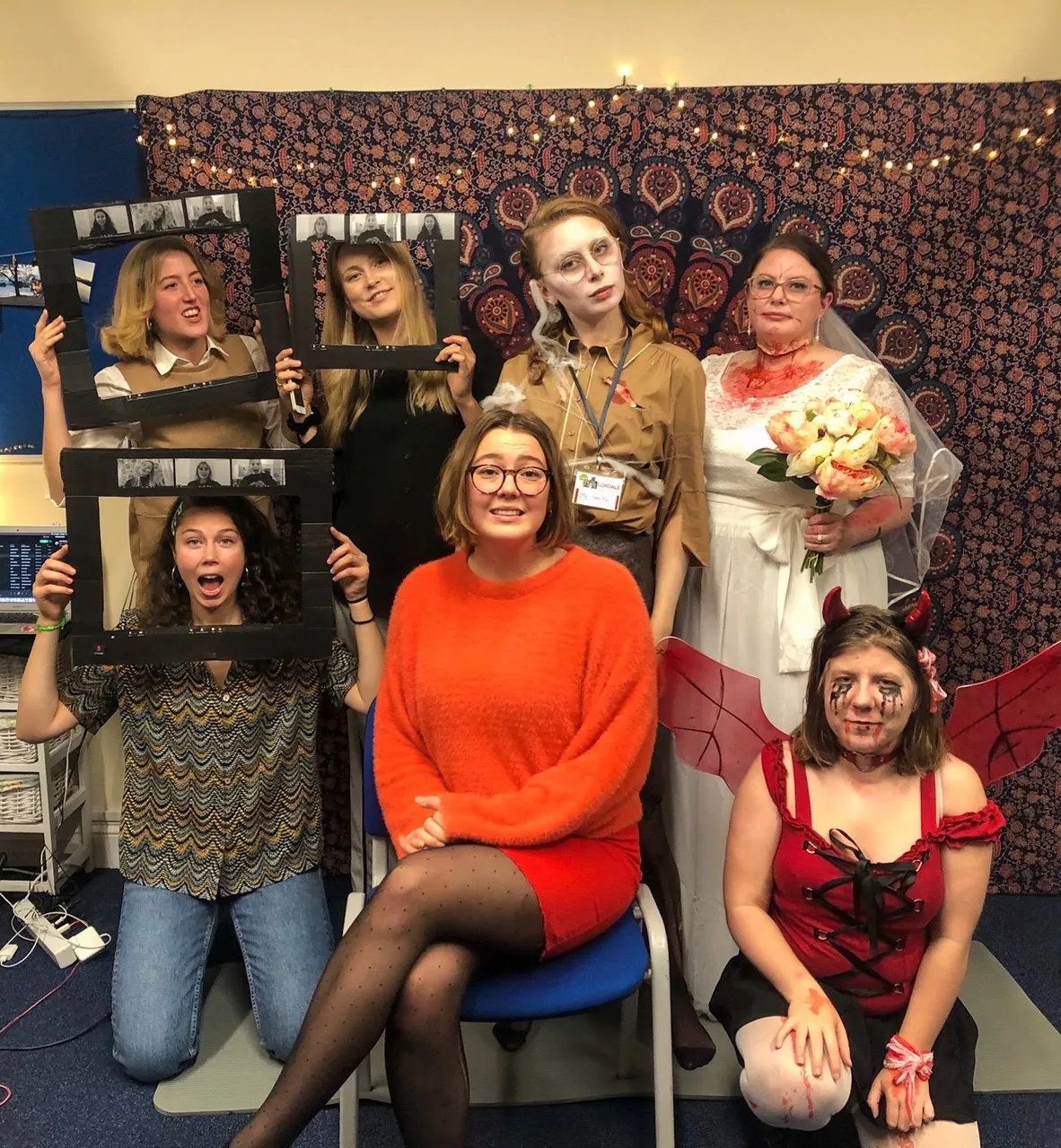 Students in English with Performing Arts course