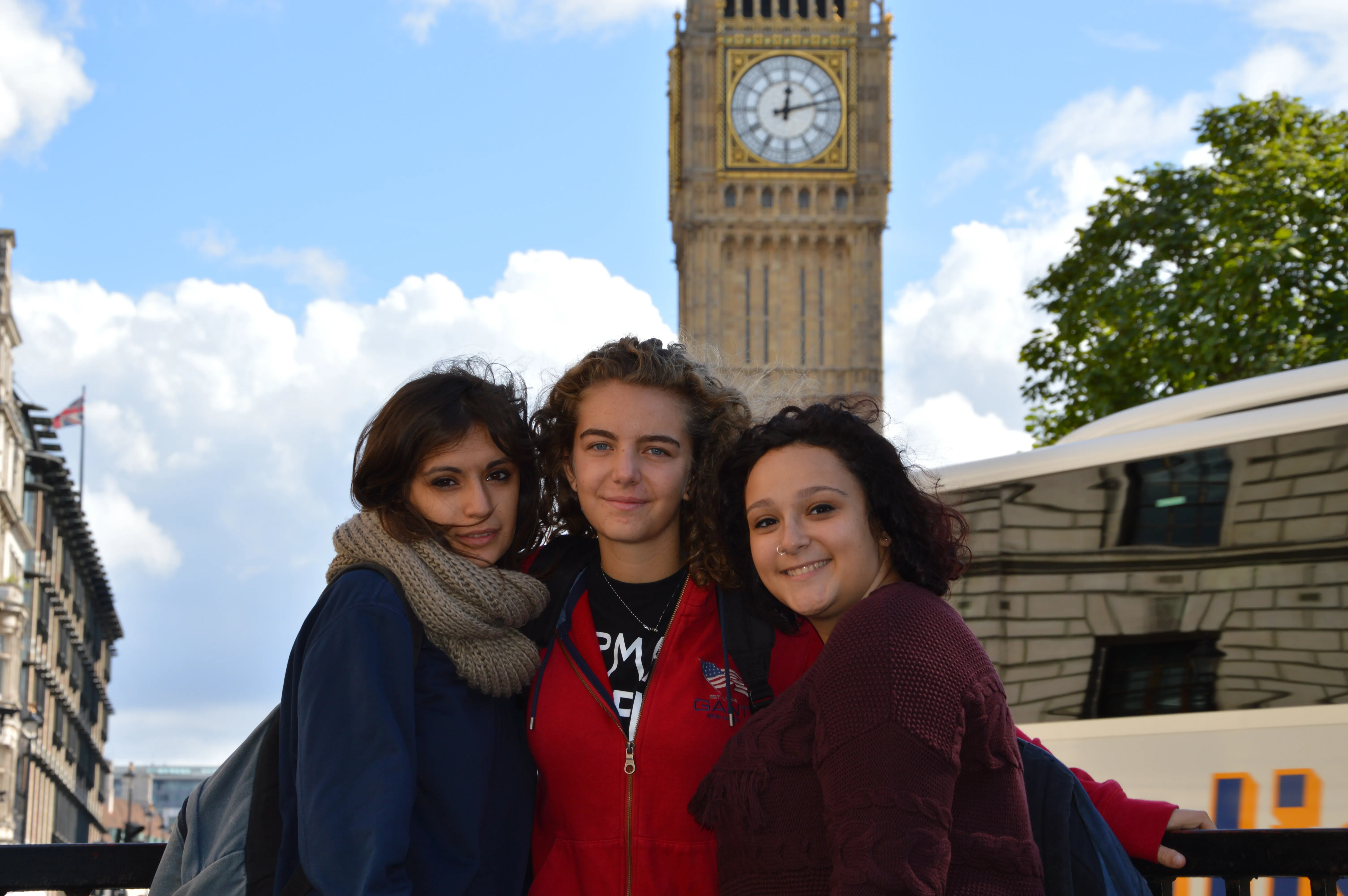 Young learners on London excursion