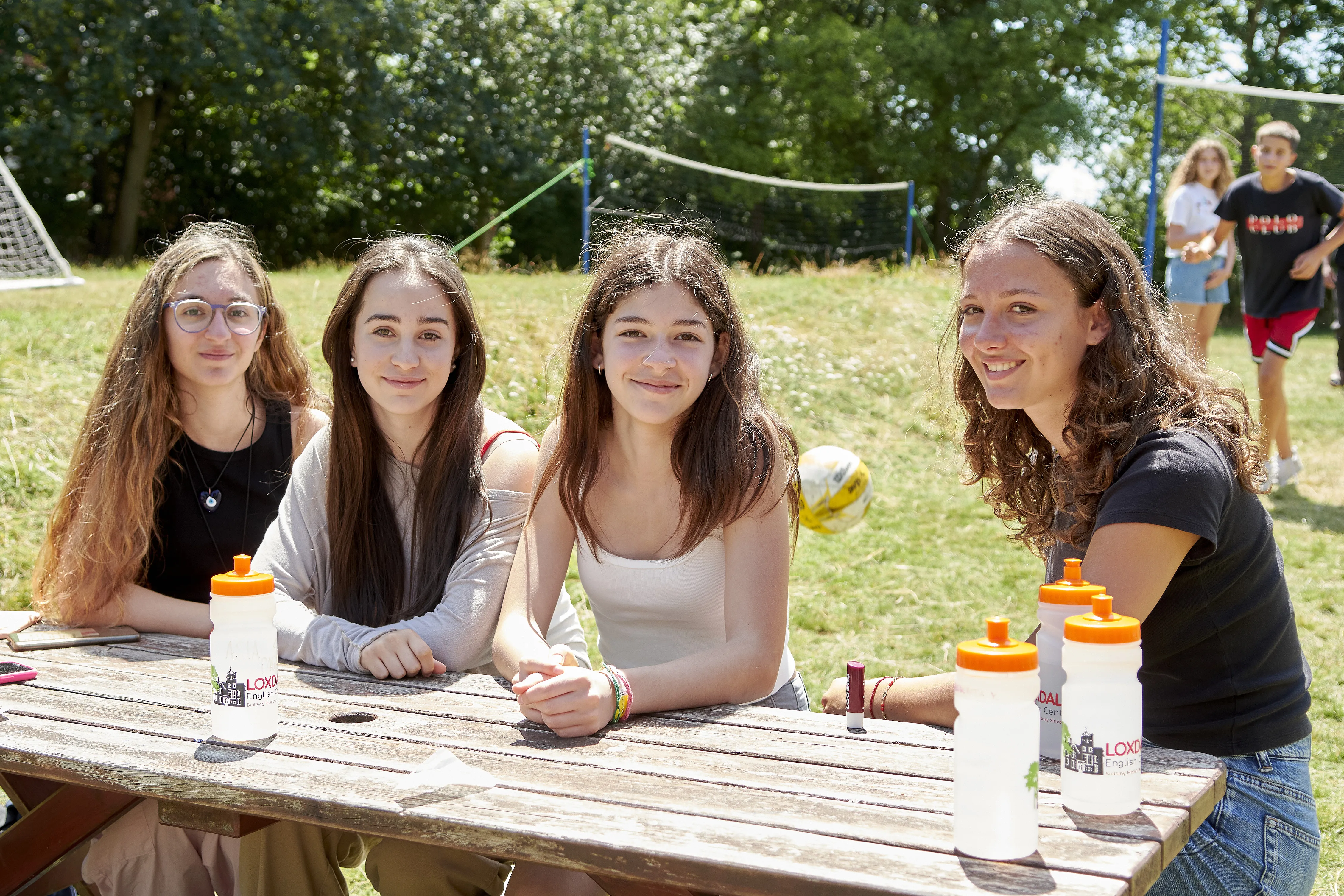 Young learners enjoying activities at Loxdale English Centre Brighton