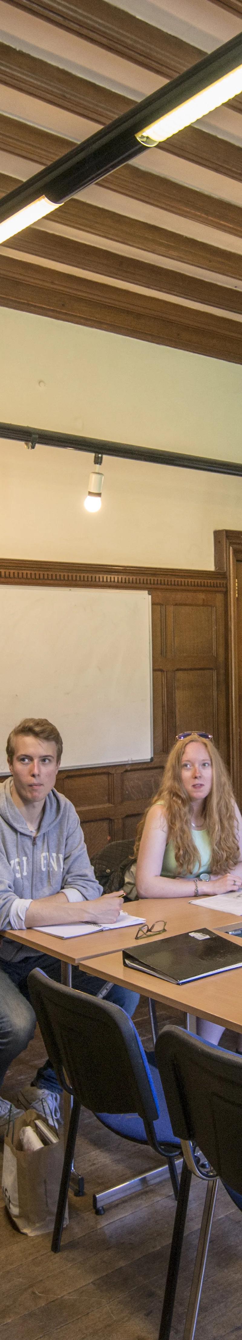 Adult students in classroom at Loxdale English Centre