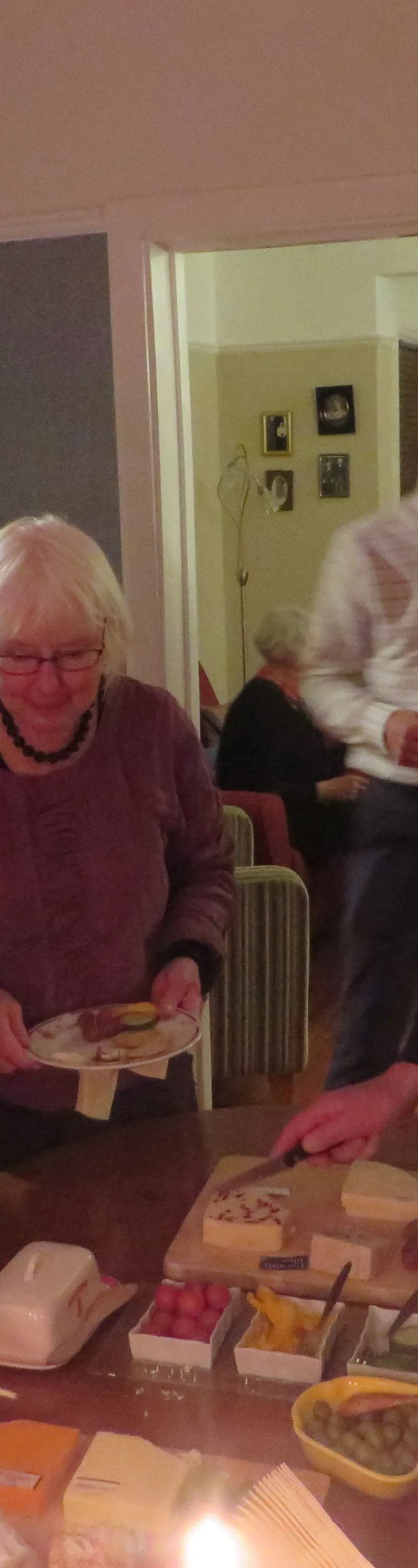 40+ English students enjoying dining experience during course at Loxdale Brighton