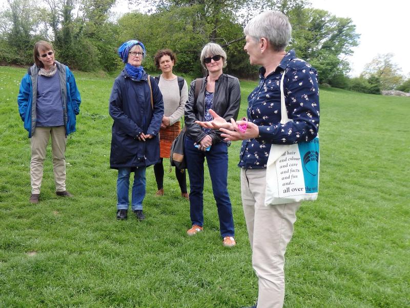 Mature 40+ English students on a cultural visit during their course at Loxdale Brighton