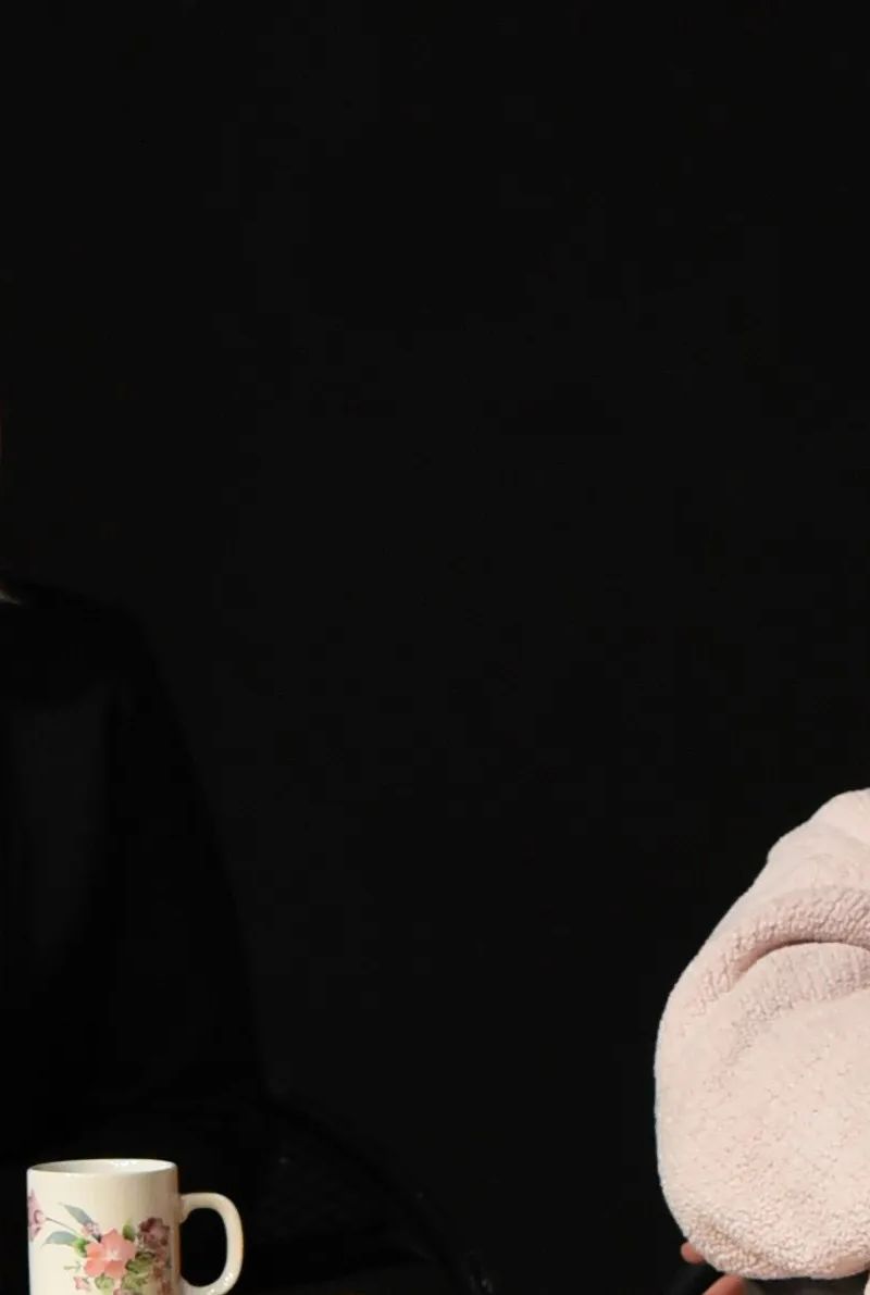 Two students practicing English conversation at Loxdale language school in Brighton, UK