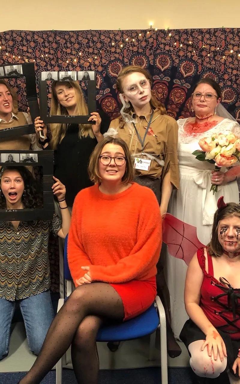 Students in English with Performing Arts course