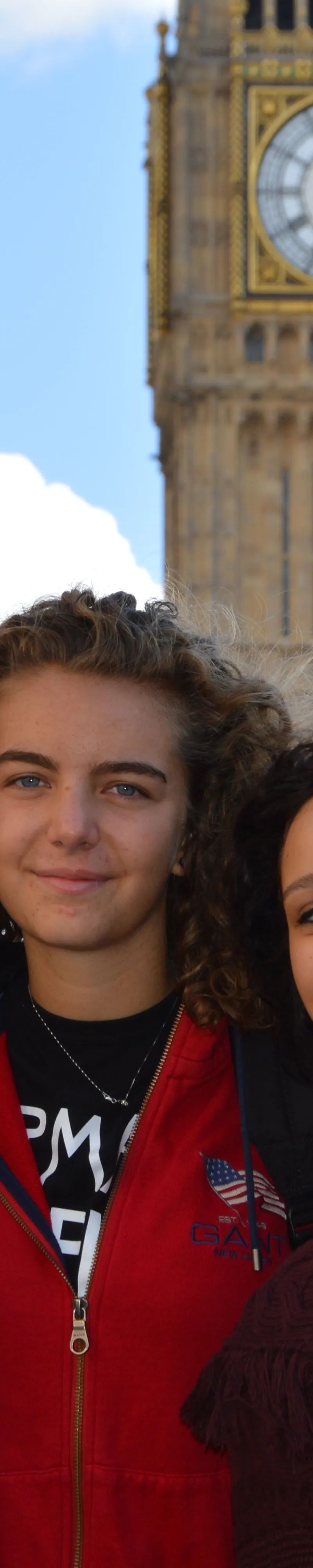 Young learners on London excursion