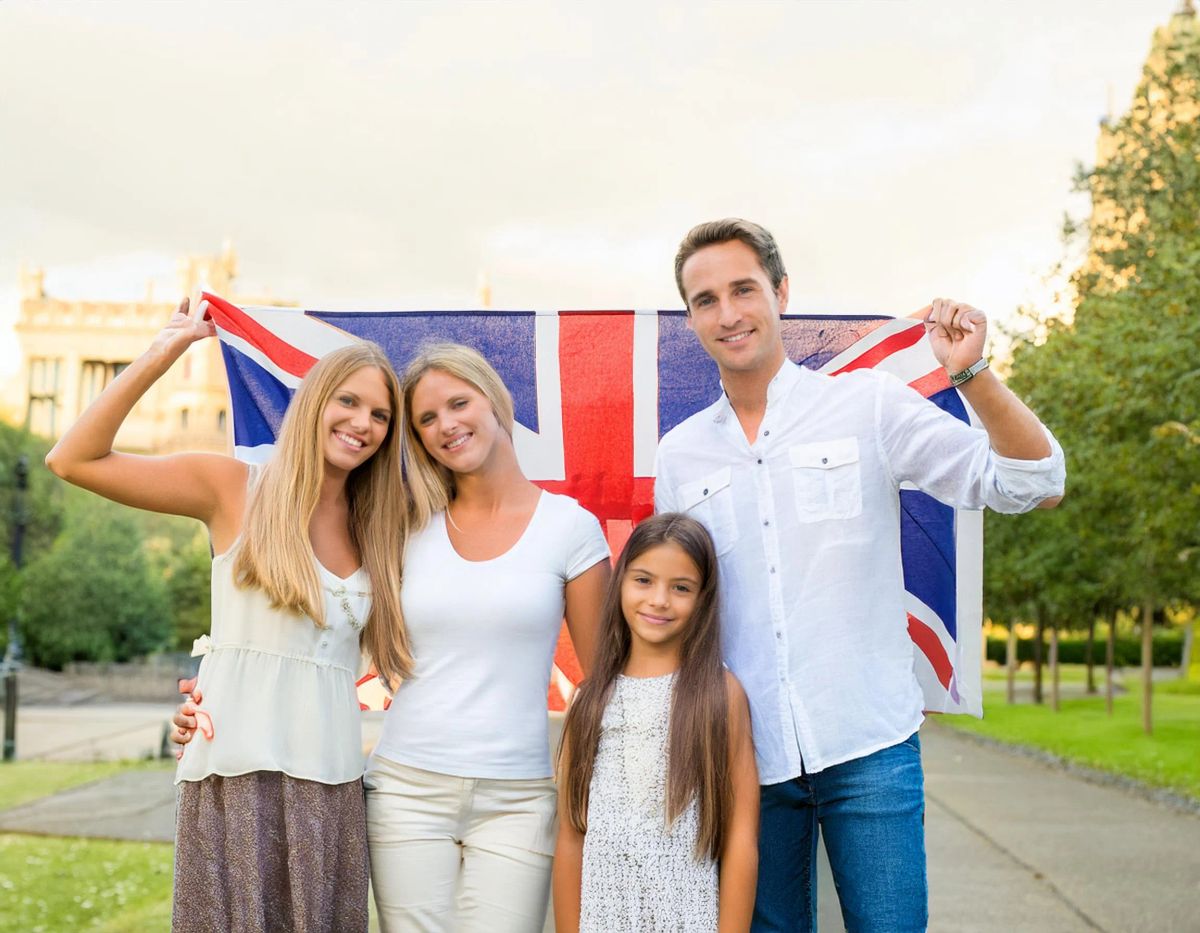 Family English course UK - parents and children learning together at Loxdale Brighton