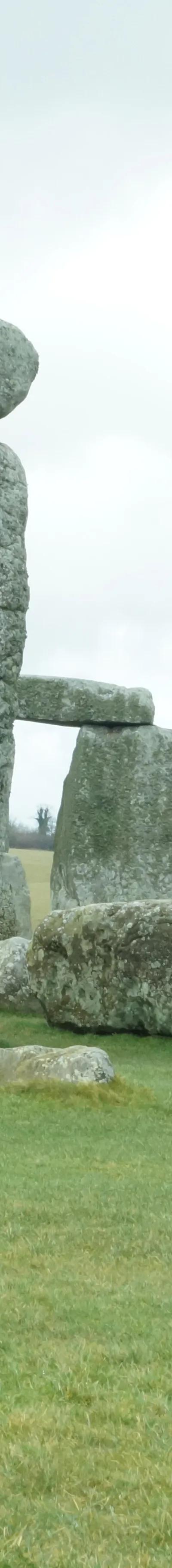 Ancient Stonehenge stone circle - popular educational trip for English students