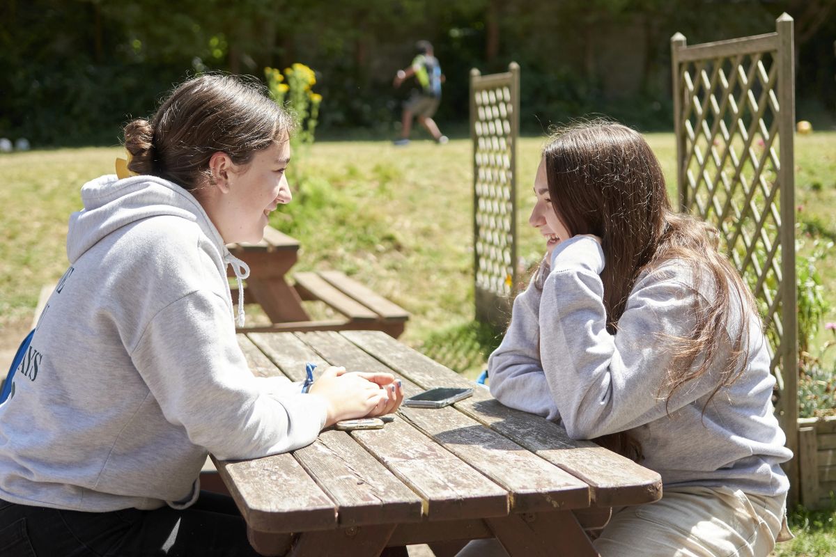 Young learners enjoying activities at Loxdale English Centre Brighton