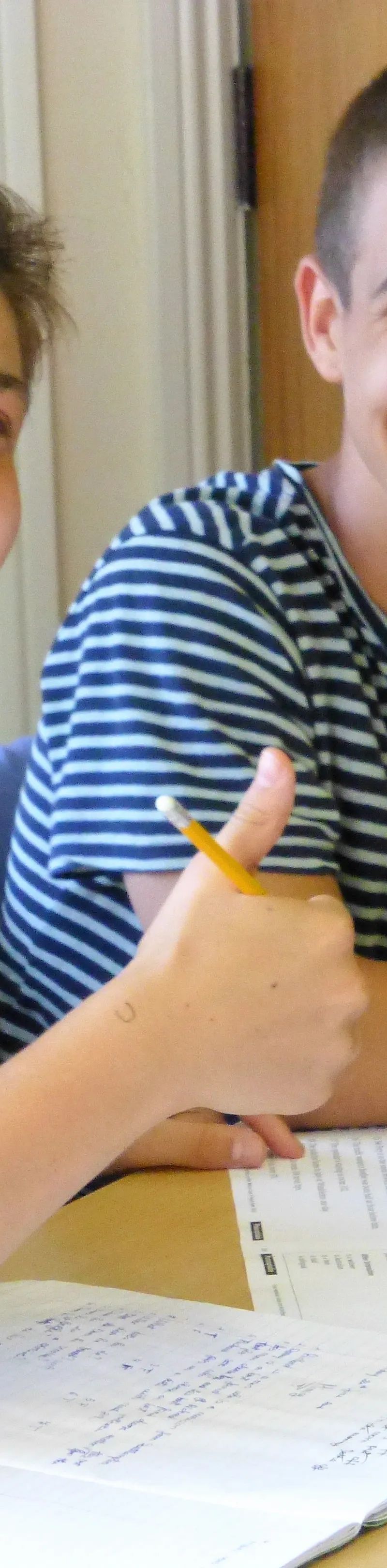 Young learners enjoying interactive English lessons at Loxdale Brighton